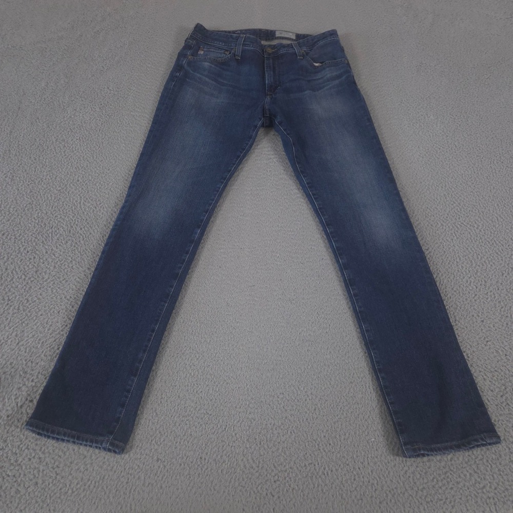 AG Adriano Goldschmied Jeans Mens 33x34 Blue Tellis Modern Slim Japanese Denim